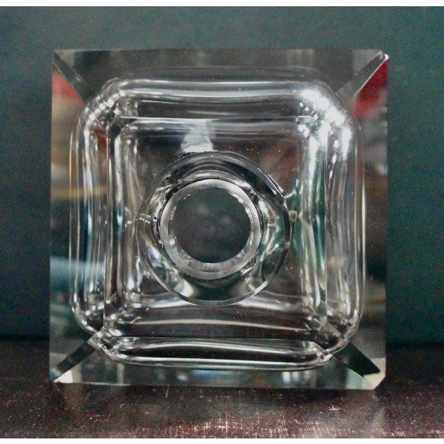 Victorian Dumpy Glass Inkwell, 1920s For Sale - Image 6 of 9