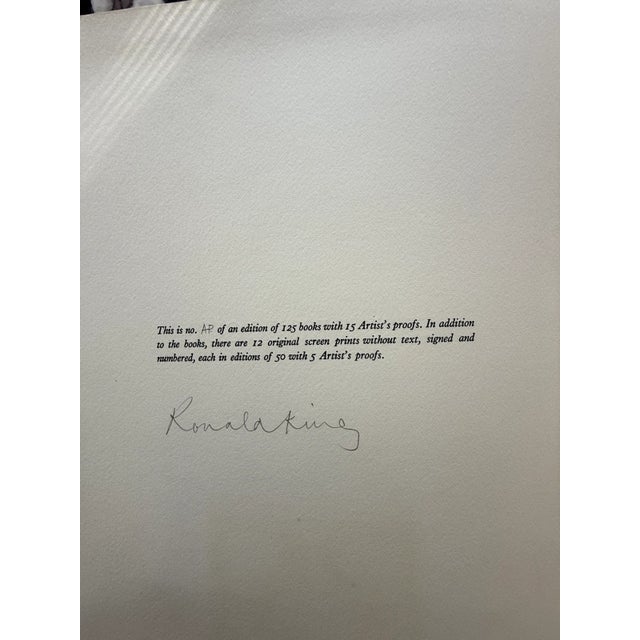 Ronald King, Geofftey Chaucer / the Prologue to the Canterbury Tales Limited Ed For Sale - Image 10 of 18