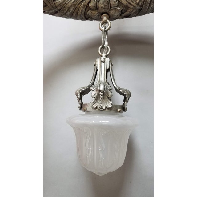Classic Revival Light Restored Fixture For Sale In Cincinnati - Image 6 of 9