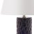 23.5 Inch H Table Lamp in Navy - a Pair For Sale - Image 4 of 9