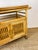 Vintage 1960s Rattan Serving Bar Cart on Wheels For Sale - Image 4 of 10