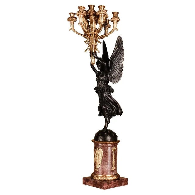 Candelabra in the Style of Pierre Philippe Thomire For Sale - Image 6 of 6