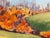 American c.1938 American Autumn Harvest Landscape Painting Oil on Board Signed p.a. Meyer For Sale - Image 3 of 9