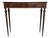 Mid-Century Modern Italian Wood Inlay Console Table, 1960s For Sale