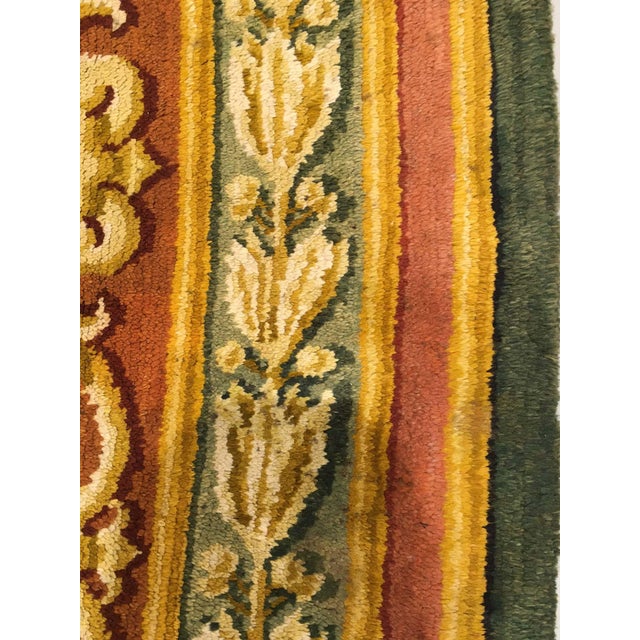Oversized 1920s Spanish Savonnerie Rug For Sale In New York - Image 6 of 7