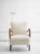 Cream Mid-Century Italian Armchair in the Style of Paolo Buffa For Sale - Image 8 of 13