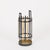 Italian Sculptural Brass and Black Iron Umbrella Stand by Gio Ponti, Italy, 1950s For Sale - Image 6 of 9