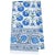Janvi 12-Seat Blue Tablecloth For Sale - Image 4 of 5