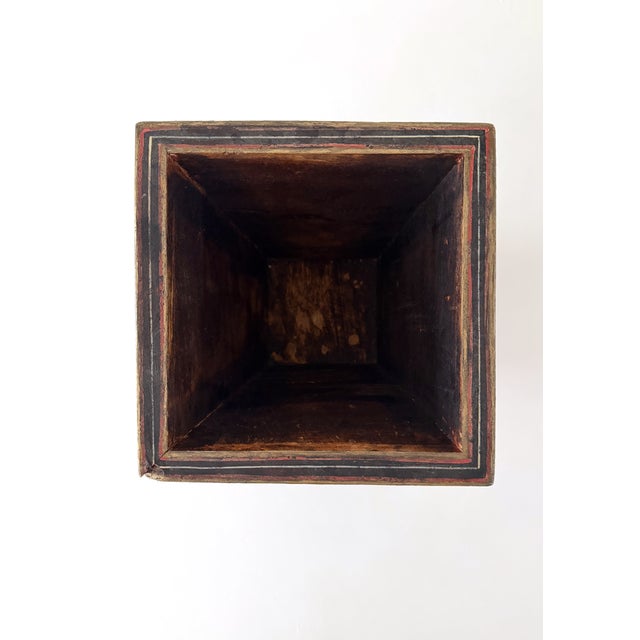 1950s Fornasetti Style Trompe l'Oeil Waste Basket / Planter For Sale - Image 11 of 16