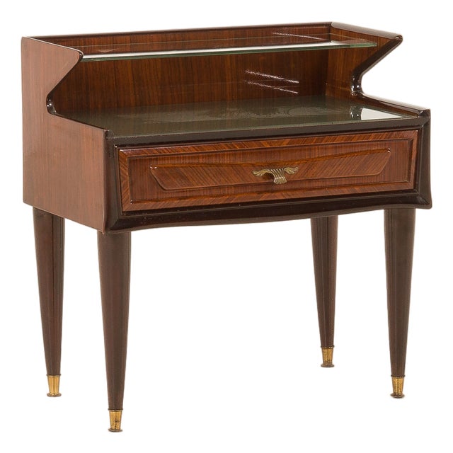 Mid-Century Italian Side Table in the style of Paolo Buffa, 1950s For Sale