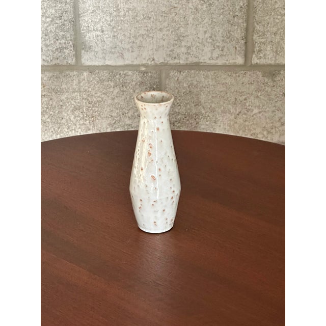 Off-white 1940s Jerk Werkmäster for Nittsjö Vase For Sale - Image 8 of 12