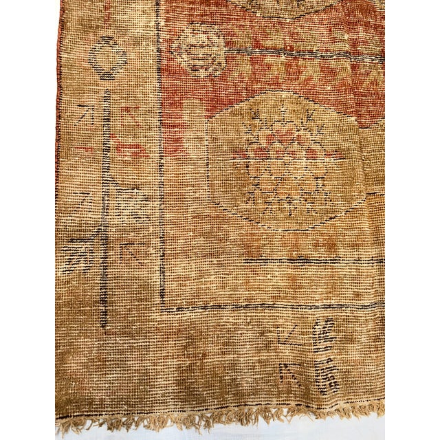 Late 19th Century Late-19th Century Khotan Samarkand Rug For Sale - Image 4 of 5