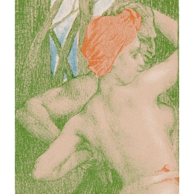 Émile Berchmans, Renouveau, 1897, Lithograph on Paper For Sale - Image 4 of 10