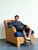 Vintage Ralph Lauren Woven Rattan Lounge Chair For Sale - Image 16 of 18
