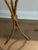 1950s Pair of Mid Century Italian Rope Twist and Tassel Aluminum Tables For Sale - Image 5 of 7