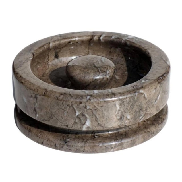 Angelo Mangiarotti No. 8532 Marble Ashtray by Angelo Mangiarotti for Knoll, 1967 For Sale - Image 4 of 4