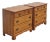 Mid-Century Chippendale Maple Chest of Drawers - A Pair For Sale