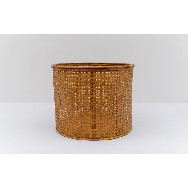 Mid-Century Modern Viennese Wicker Basket, Austria, 1950s For Sale - Image 4 of 10