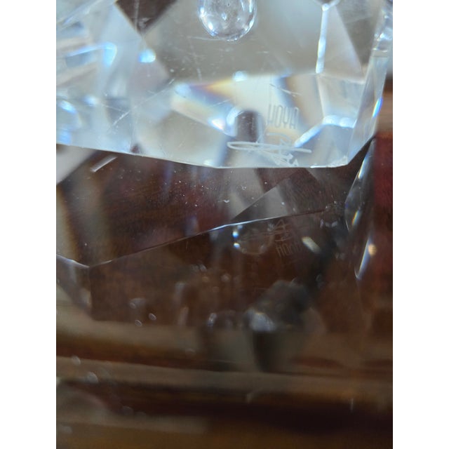 Hoya Crystal Bud Vase For Sale In New York - Image 6 of 6