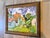 Exceptionally bright vivid reproduction of Village Street in Auvers Originally painted in May 1890- perhaps the spring...