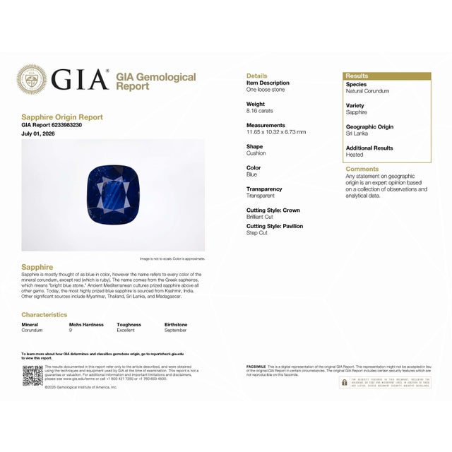 Stunning natural blue cushion Ceylon sapphire with diamond halo ring, GIA certified. High jewelry by Alexander Beverly...