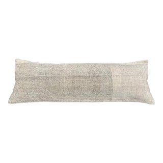 Turkish Hemp Pillow Cushion Natural Beige Cushion Cover 14x40 For Sale