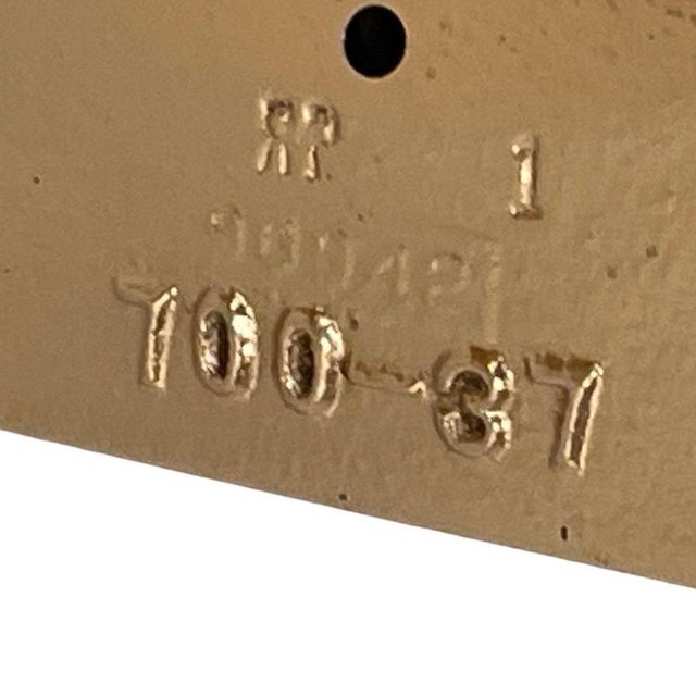 Gold Antique Naval Searchlight with Brass Base For Sale - Image 8 of 9