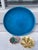 Art Deco Oversized French Aqua Blue Platter Edmond Lachenal For Sale - Image 4 of 8