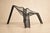 Metal Pair of Organic-shaped Iron Armchairs with Bouclé Upholstery, Brazil, 1950s – Lot 677B For Sale - Image 7 of 18