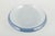 Scandinavian glassworks Art glass bowl, 1970s. Organically shaped mouth-blown bowl in light blue, almost transparent glass...
