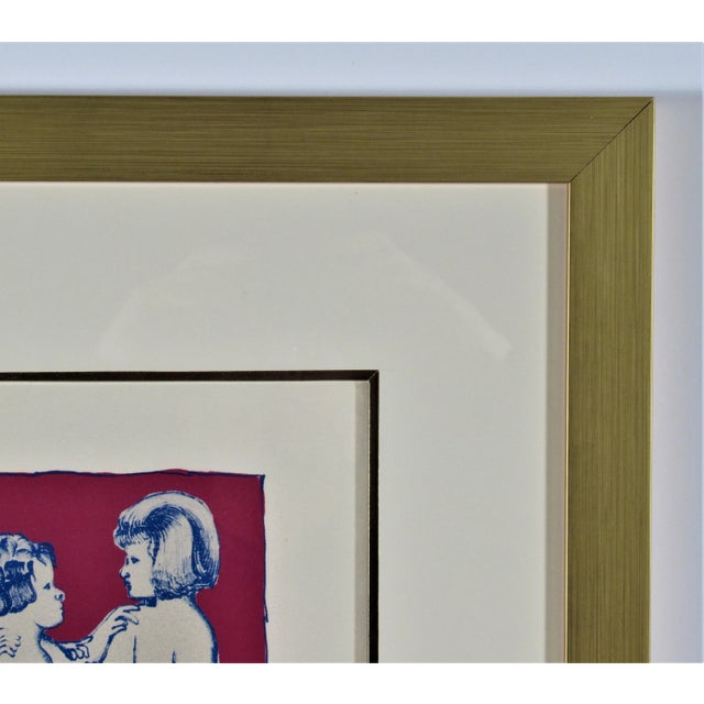 Beniamino Bufano, Three Children, 1970 For Sale - Image 4 of 5