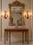 Bronze Pair of Vintage Hollywood Regency Gilt Metal 3-Light Sconces For Sale - Image 8 of 12