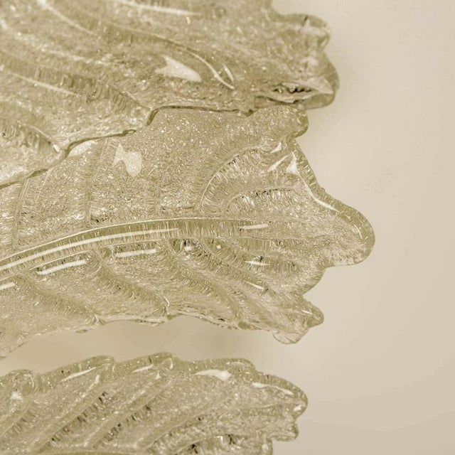 Murano Glass Ceiling Light in the style of Barovier, 1970s For Sale - Image 12 of 18