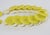 Yellow Angela Caputi Banana and Citrus Textured Resin Necklace For Sale - Image 8 of 15