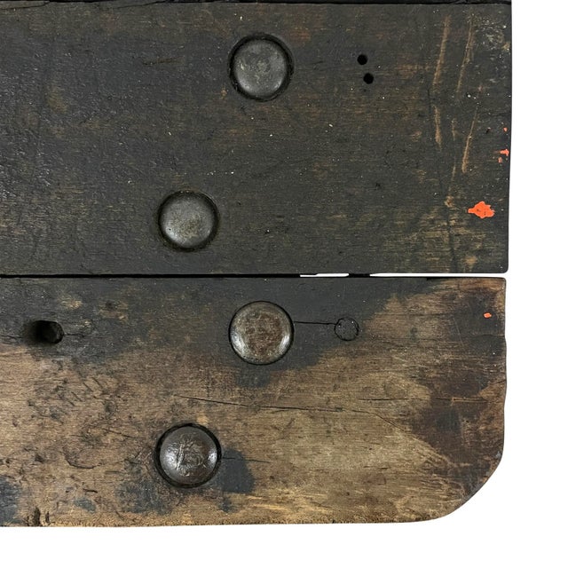 Early 20th Century American Industrial Console Table For Sale - Image 11 of 13