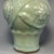 Antique Chinese Celadon Relief‑Carved Flared Rim Vase, Collectible Antique For Sale - Image 4 of 7