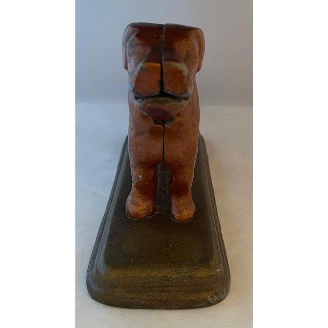 Mid 20th Century Vintage "Old Dog Tray" Cast Aluminum Dog Nutcracker For Sale - Image 4 of 9