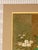 Late 20th Century Original Chinese Floral Painting With Birds, Signed, Custom Mat For Sale - Image 5 of 12