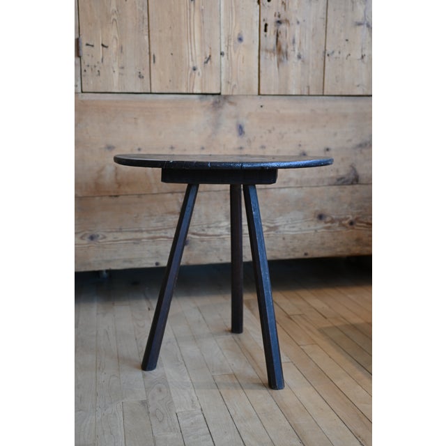 Brown 19th C English Cricket Table For Sale - Image 8 of 9