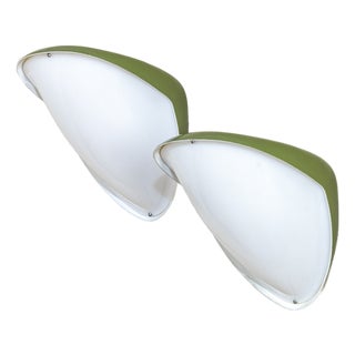 Metal Wall Lamps by Gio Ponti for Greco, 1950, Set of 2 For Sale