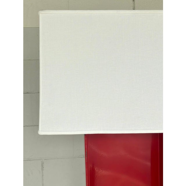 2020s Modern Red I Bean Floor Lamp For Sale - Image 5 of 8