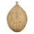Prem Collection Hand Crafted Artisan Vase with Narrow Mouth & Mustard Glaze For Sale