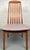 Mid 20th Century Set of Six Teak Danish Modern Dining Chairs by Preben Schou For Sale - Image 14 of 17