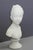 Bust of Young Woman Marie Louise Brongniart in Carrara Marble, 1900 For Sale - Image 11 of 13