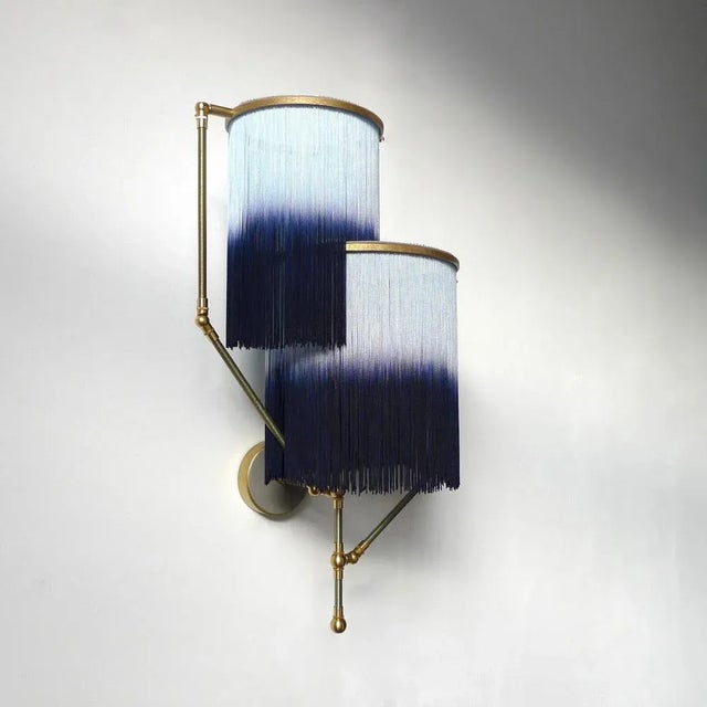 Contemporary Blue Charme Sconce Lamp by Sander Bottinga For Sale - Image 3 of 9