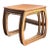 Mid 20th Century Set of 3 Nathan Furniture Nesting Tables For Sale