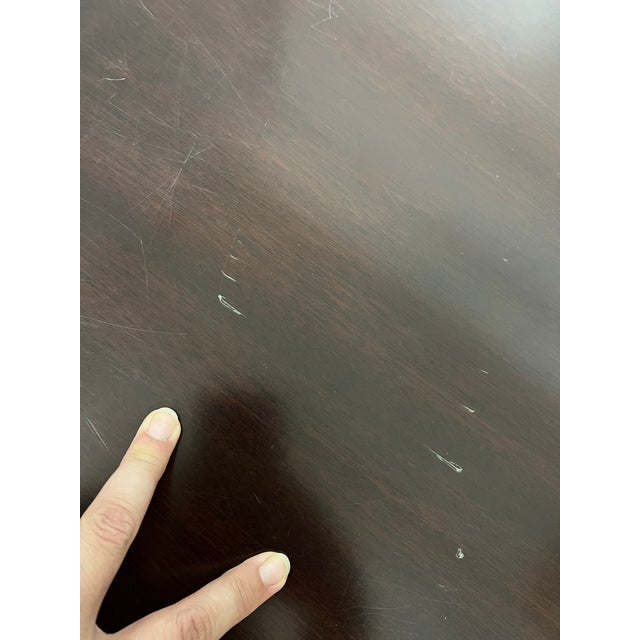 Wood Victoria Hagen Large Mahogany Coffee Table “The Stuart” For Sale - Image 7 of 12