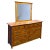 Mission Crafters and Weavers Mission 9 Drawer Dresser - Michael's Cherry For Sale - Image 3 of 3