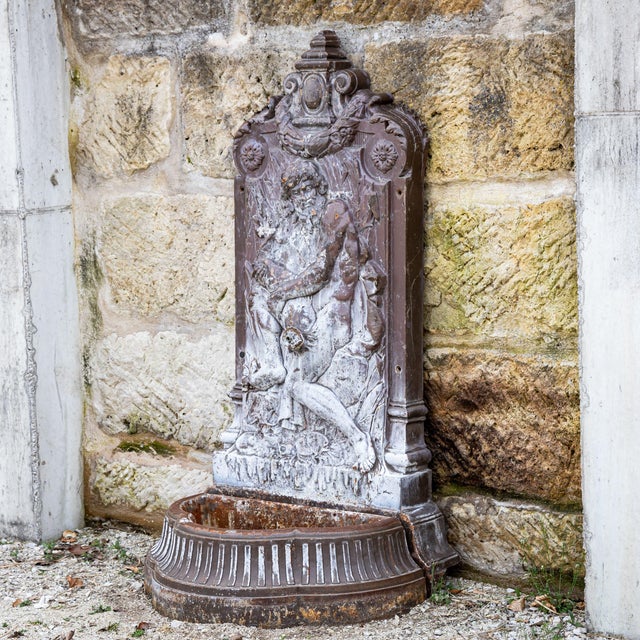 Metal Wall Fountain, 20th Century For Sale - Image 3 of 8