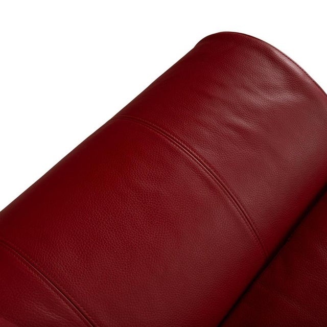 545 Two-Seater Sofa in Leather from Rolf Benz For Sale - Image 4 of 13
